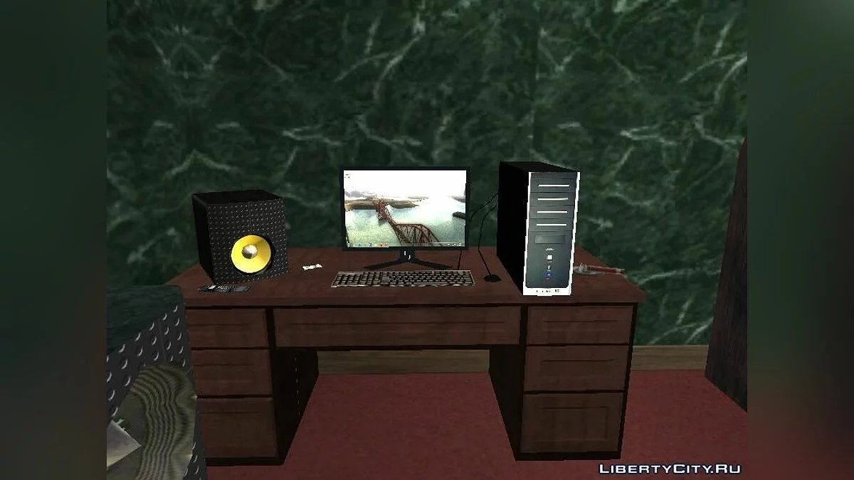Новый интерьер и проститутка в доме CJ / GTA San Andreas