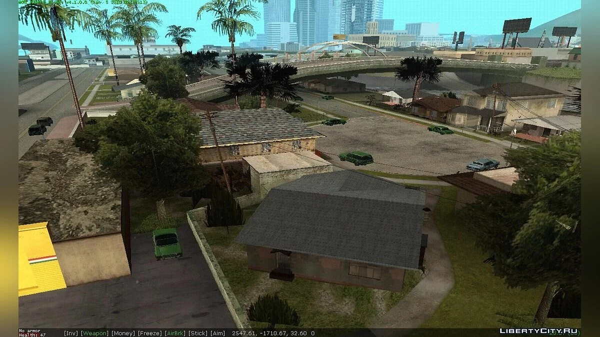 Припаркованные ганстерские тачки / GTA San Andreas