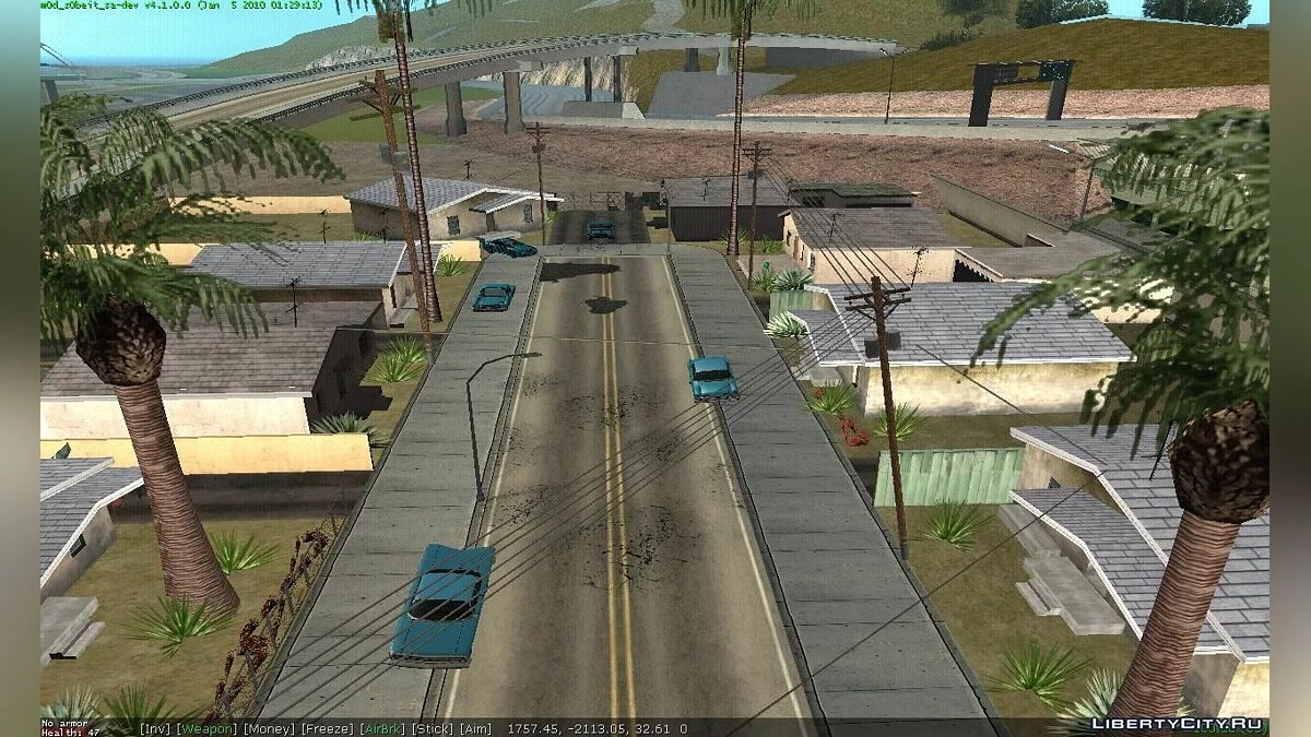 Припаркованные ганстерские тачки / GTA San Andreas