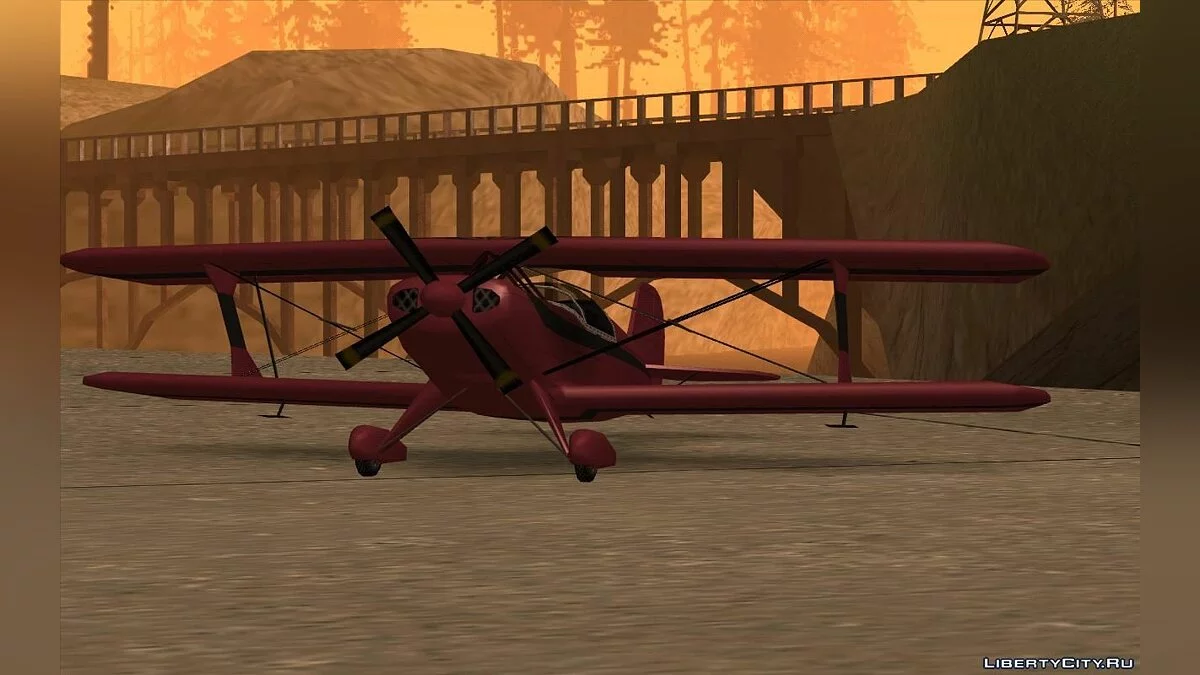 Real airport Сан Фиерро 0.1 beta / GTA San Andreas