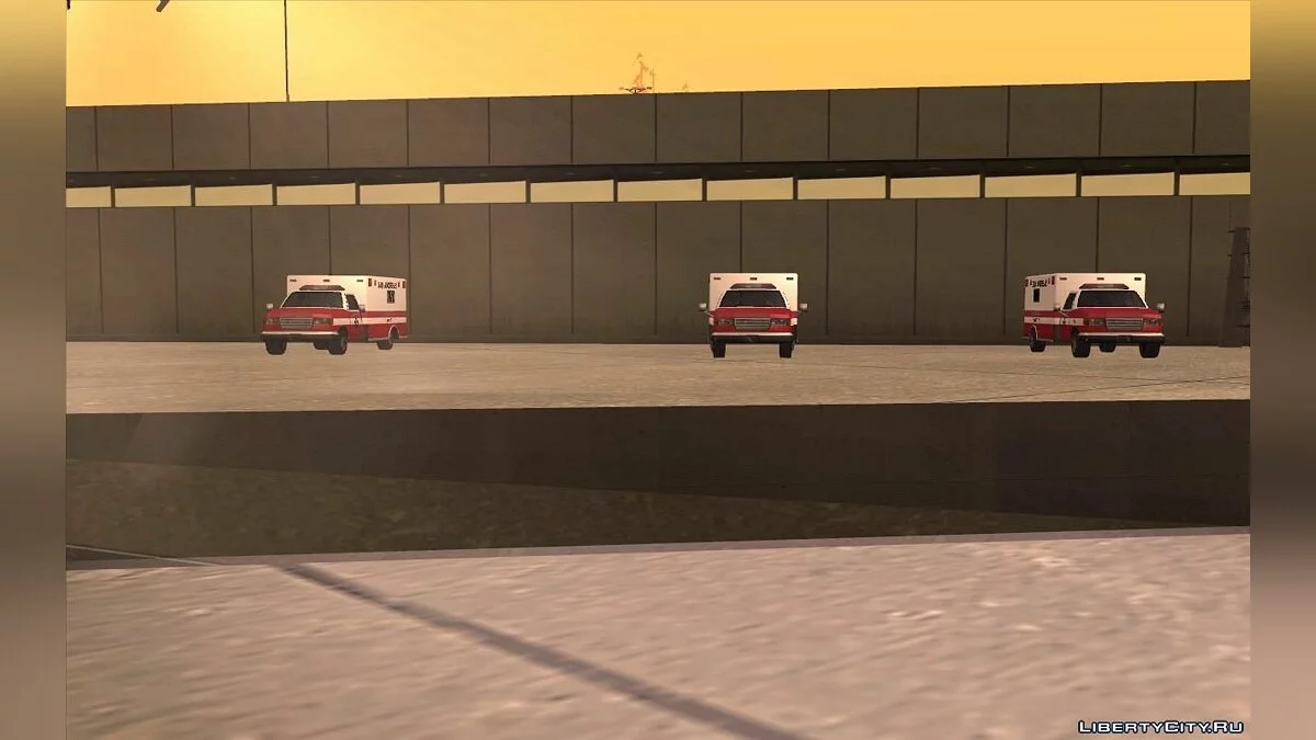 Real airport Сан Фиерро 0.1 beta / GTA San Andreas