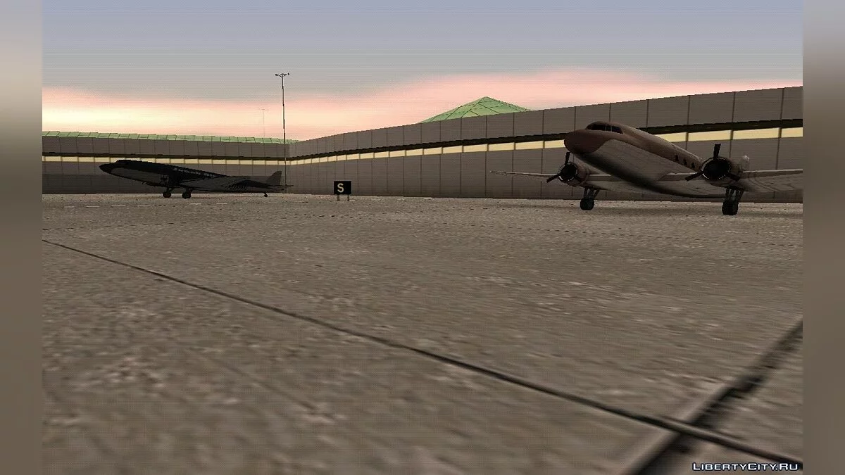 Real airport Сан Фиерро 0.1 beta / GTA San Andreas