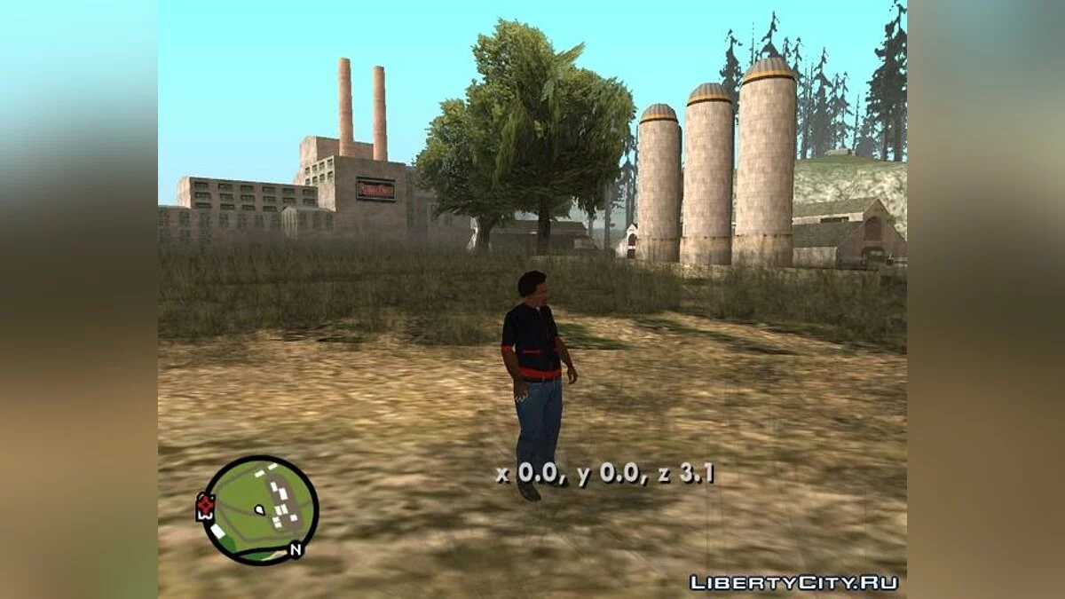 Вывод координат на экран (cleo) / GTA San Andreas