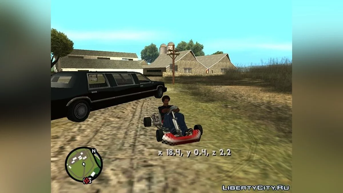 Вывод координат на экран (cleo) / GTA San Andreas