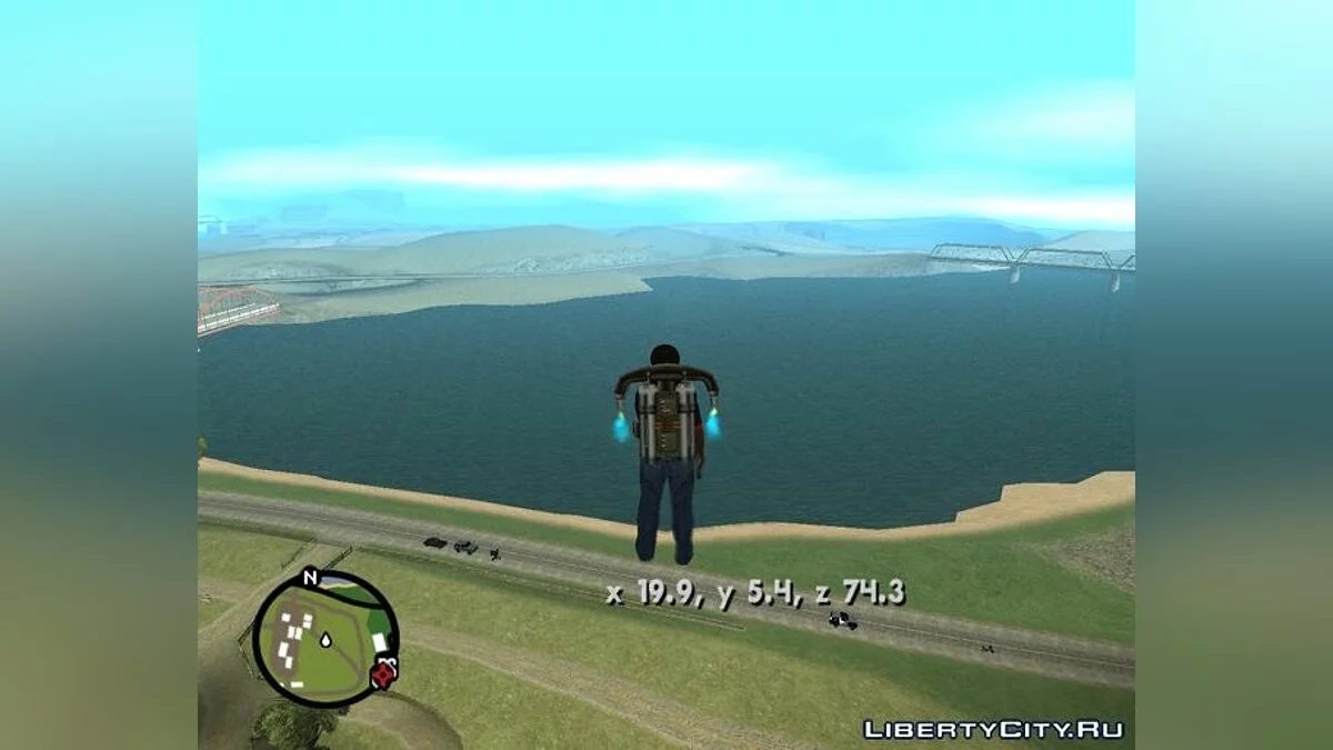 Вывод координат на экран (cleo) / GTA San Andreas
