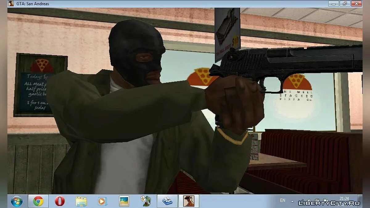 DeagleStyles // 3 стиля стрельбы / GTA San Andreas