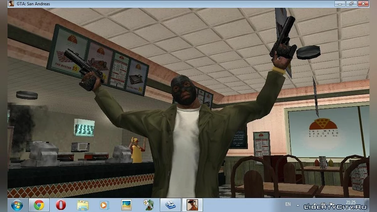 DeagleStyles // 3 стиля стрельбы / GTA San Andreas