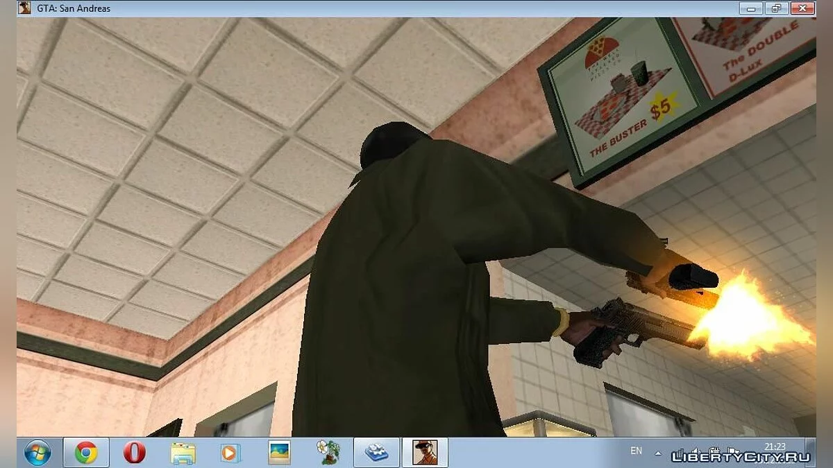 DeagleStyles // 3 стиля стрельбы / GTA San Andreas