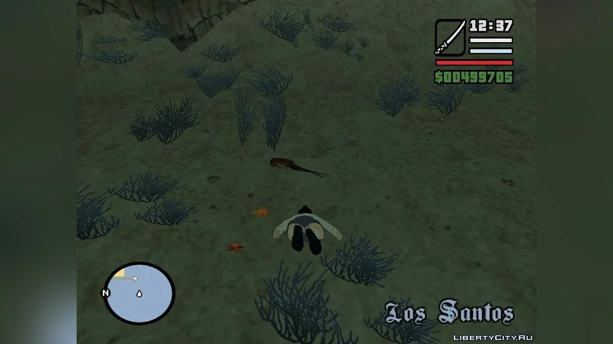 GTA SA Mermaid Mod v3.0 / GTA San Andreas