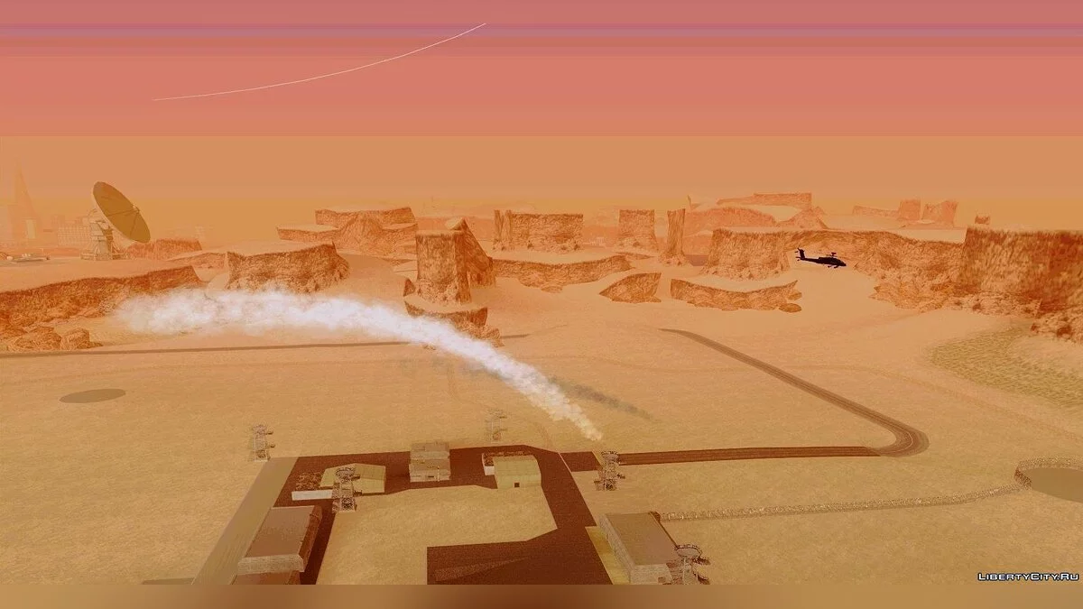 Тепловые ловушки для Hunter / GTA San Andreas