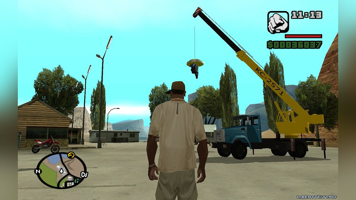 Скачать АПП 3.2 FULL + Модель Автокрана для GTA San Andreas