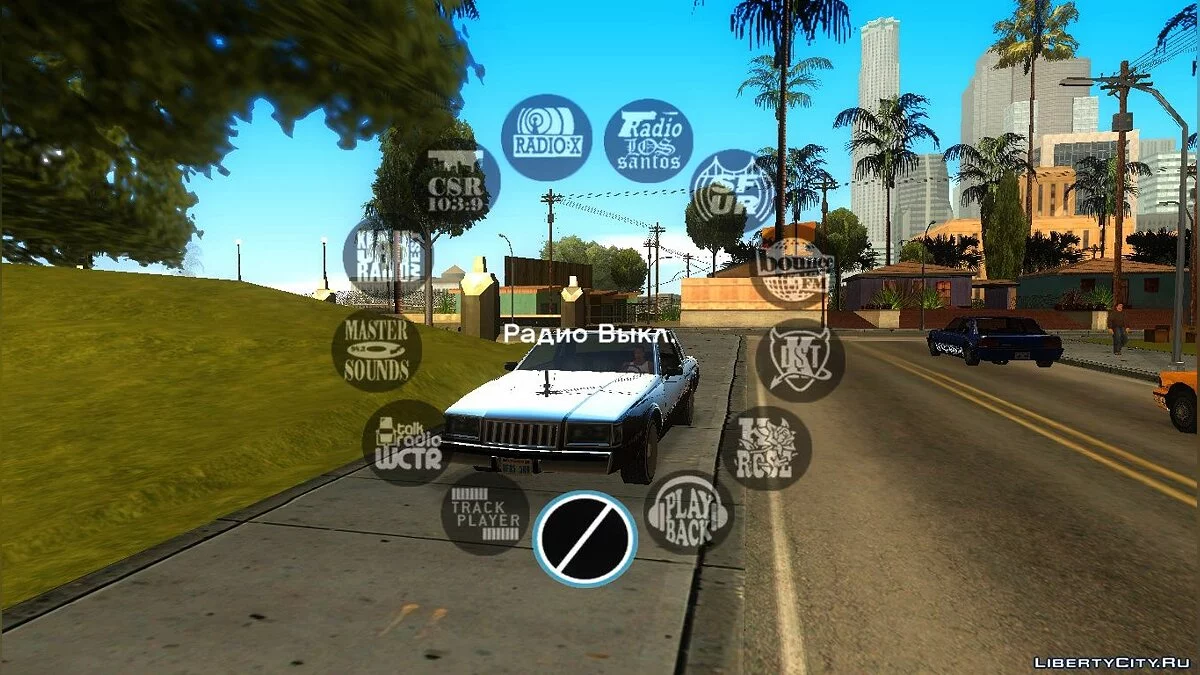 GTA 5 Radio Wheel HUD Mod By Gon_Iss / GTA San Andreas