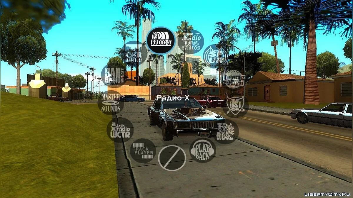 GTA 5 Radio Wheel HUD Mod By Gon_Iss / GTA San Andreas