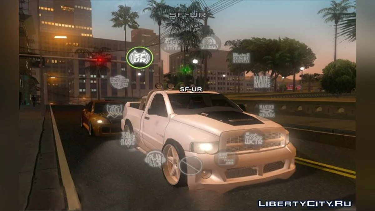 Hud Radio GTA V to SA beta / GTA San Andreas