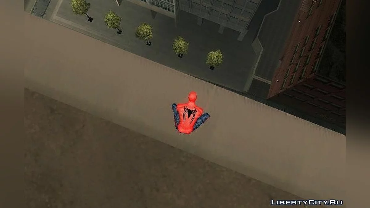 Присесть как человек-паук / GTA San Andreas