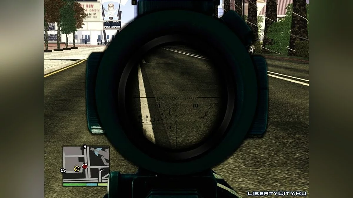 Sniper Scope Mod / GTA San Andreas
