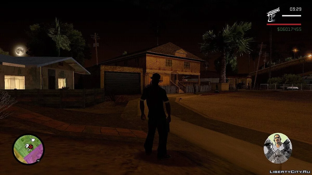 [GTA V] Переключение Персонажей [Retextured] / GTA San Andreas