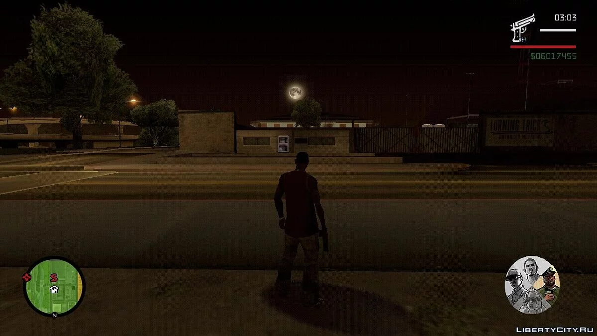 [GTA V] Переключение Персонажей [Retextured] / GTA San Andreas