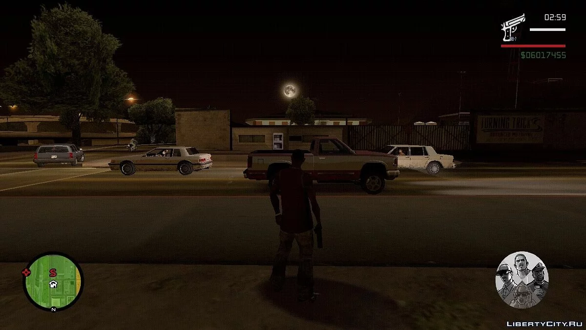 [GTA V] Переключение Персонажей [Retextured] / GTA San Andreas