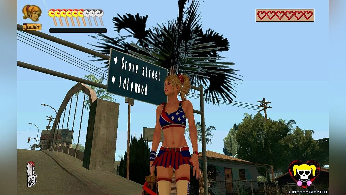 Lollipop Chainsaw: Adventures / GTA San Andreas