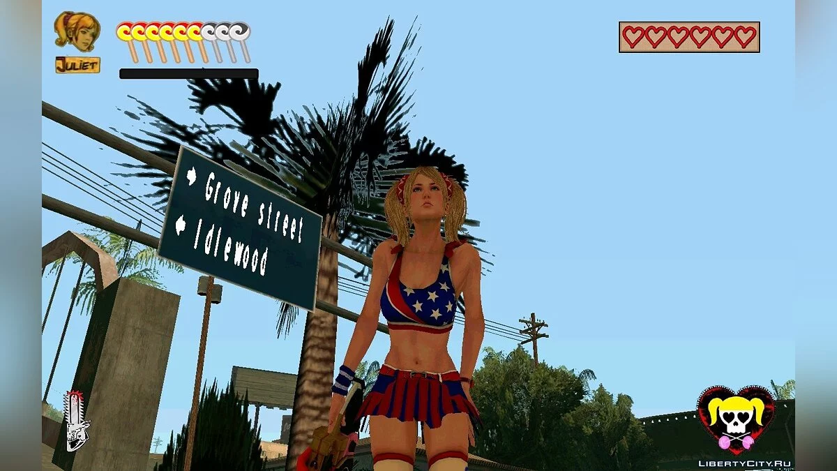 Lollipop Chainsaw: Adventures / GTA San Andreas