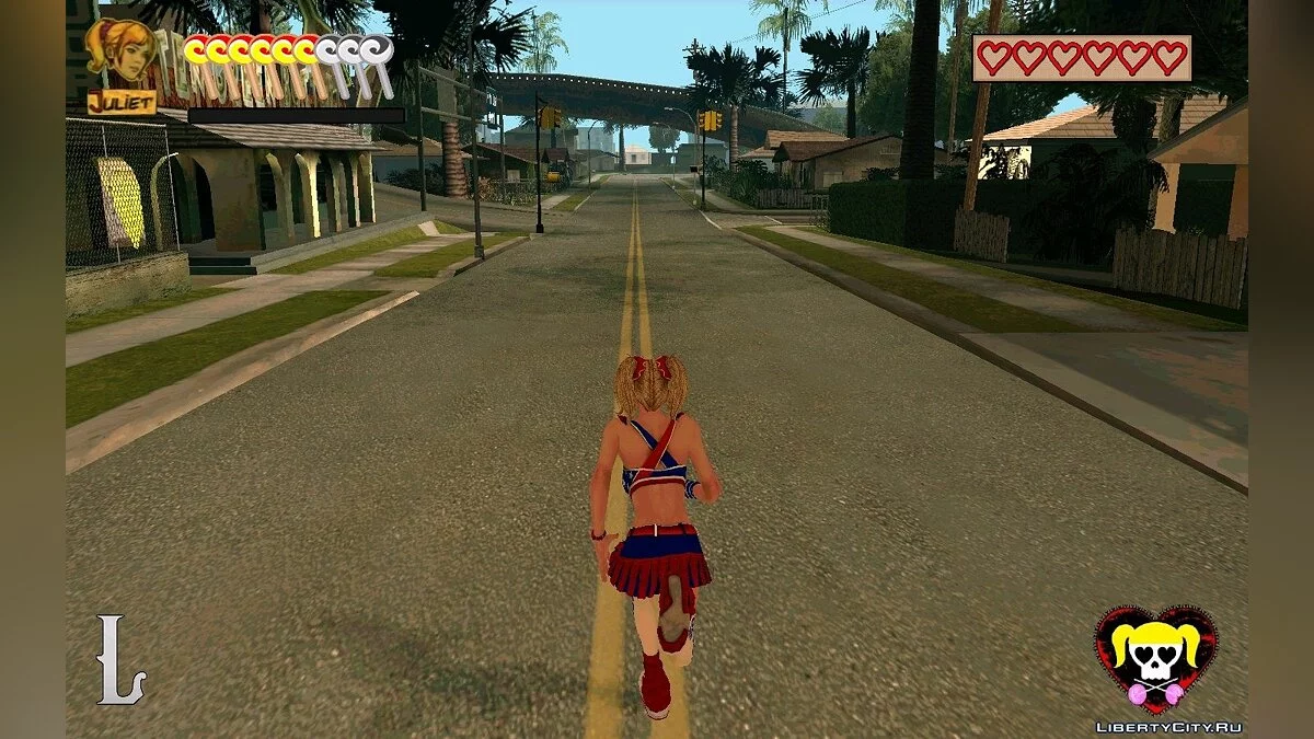 Lollipop Chainsaw: Adventures / GTA San Andreas