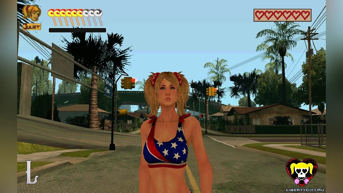 Lollipop Chainsaw: Adventures / GTA San Andreas