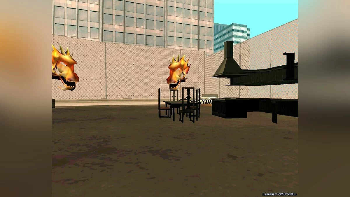 Пентхаус с видом на звезды V1 / GTA San Andreas