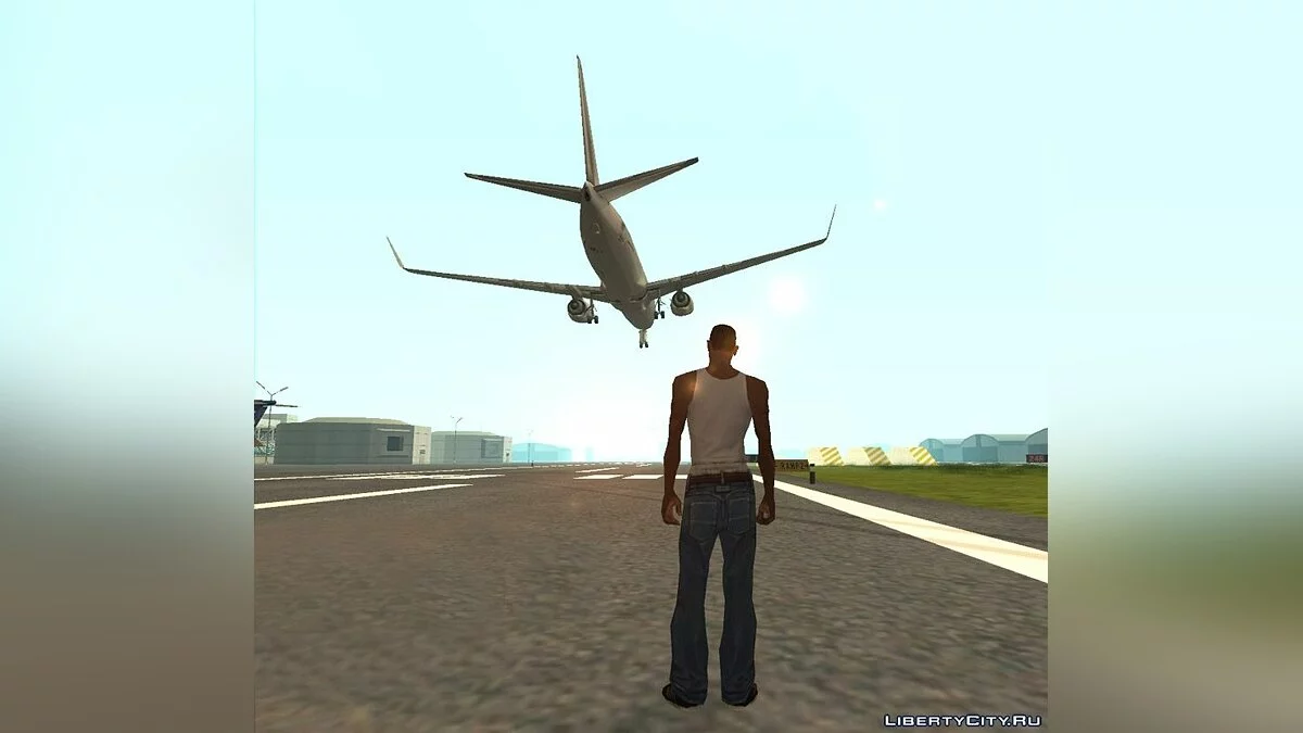 Air Traffic  - оживление неба и аэропортов / GTA San Andreas