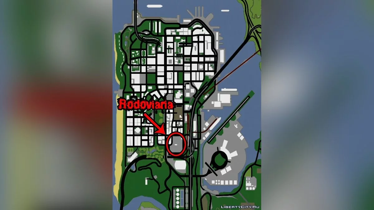 Автомобильный парк в Сан Фиерро / GTA San Andreas