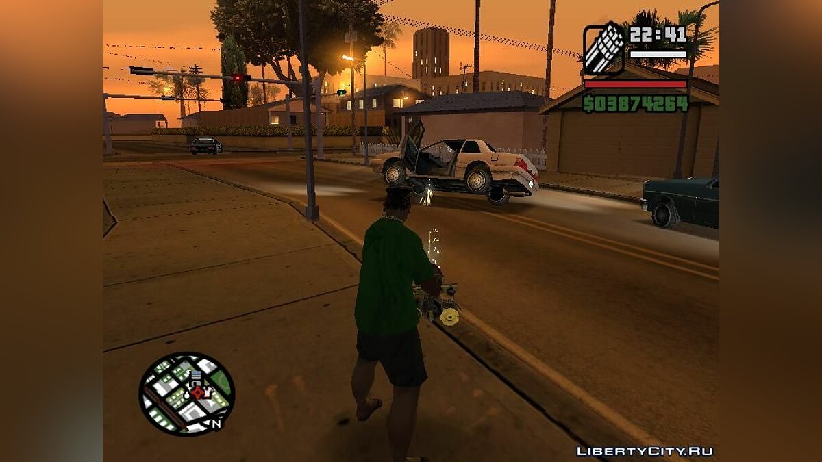 Скачать Меню машины для GTA San Andreas