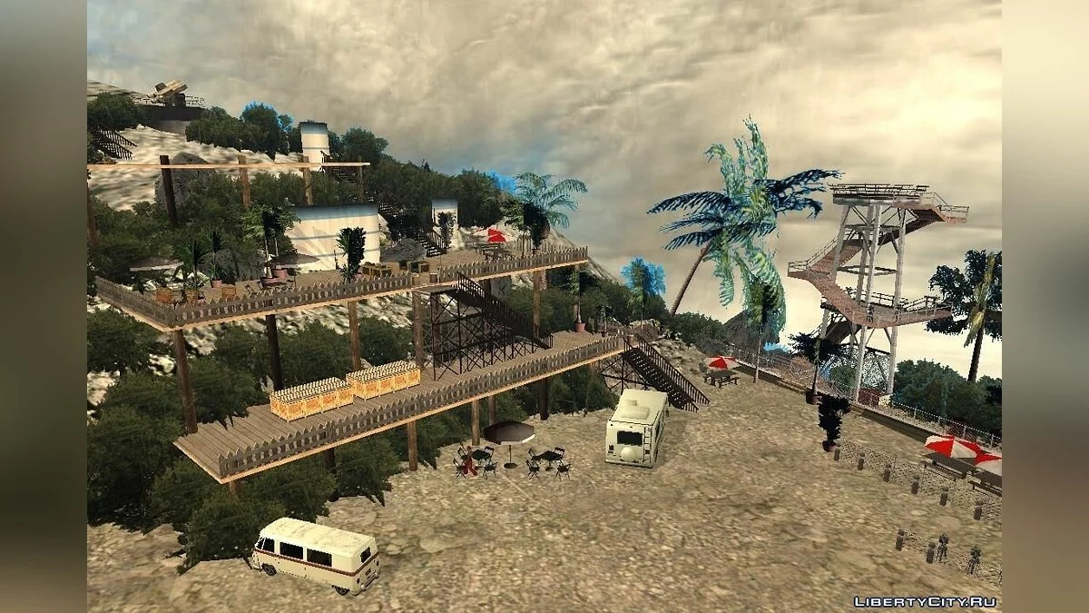 Отель на горе Чиллиад / GTA San Andreas