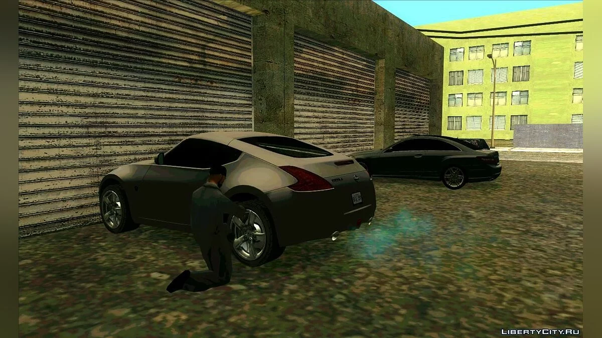 Автосервис Сиджея в Лас Вентурасе / GTA San Andreas