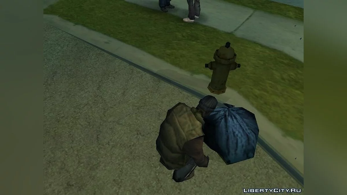 Копаться в помойке / GTA San Andreas