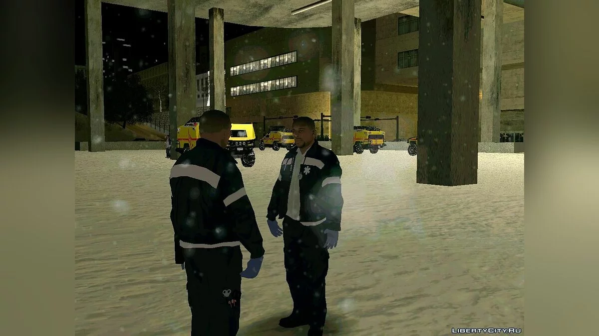Оживление больницы в Сан-Фиерро / GTA San Andreas