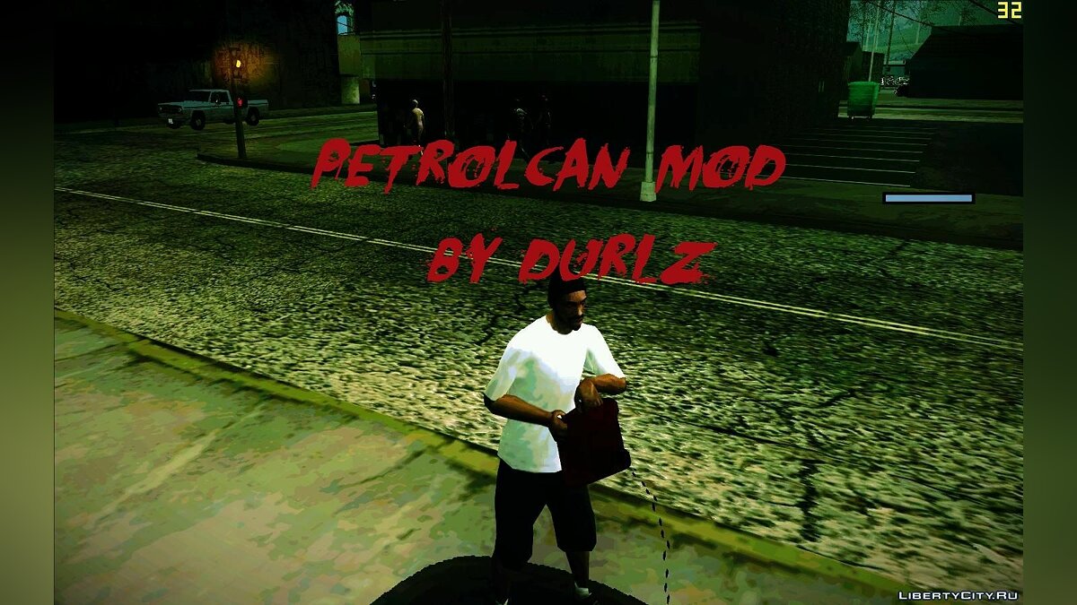 Скачать Petrol Can mod (канистра с бензином) для GTA San Andreas