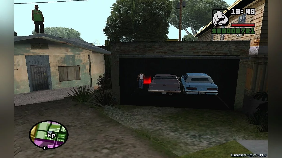 Снайперы на Грув Стрит + Вспомогательный cleo-скрипт / GTA San Andreas