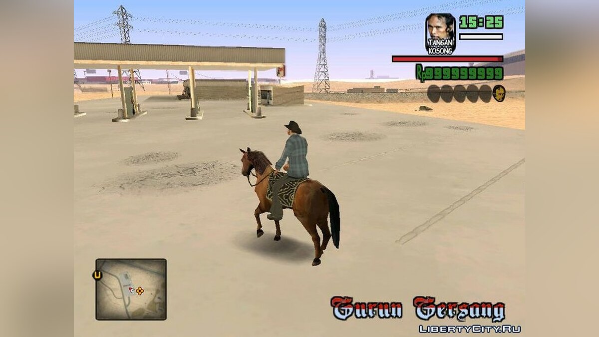 Скачать Horse Riding Anywhere V2 для GTA San Andreas