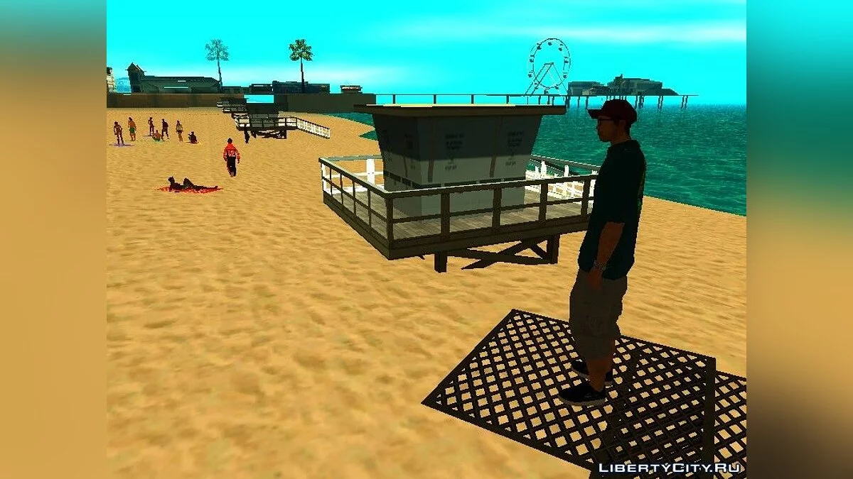 Воздушная лестница v2.0 / GTA San Andreas
