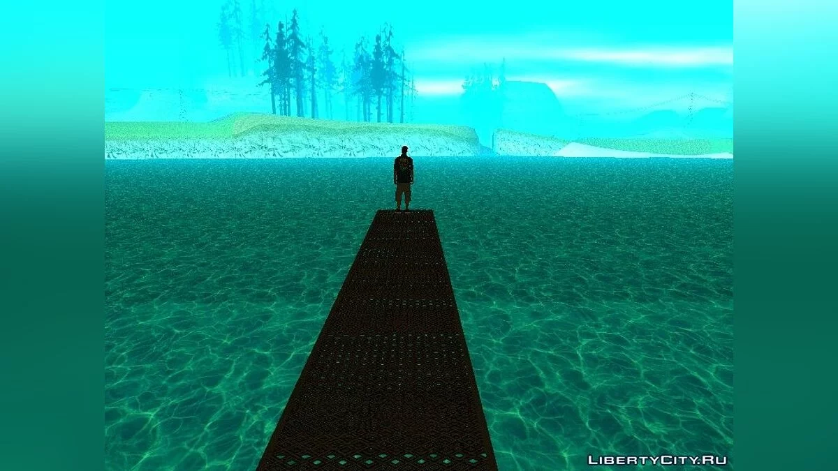 Воздушная лестница v2.0 / GTA San Andreas