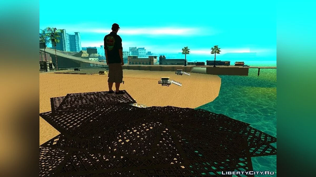 Воздушная лестница v2.0 / GTA San Andreas