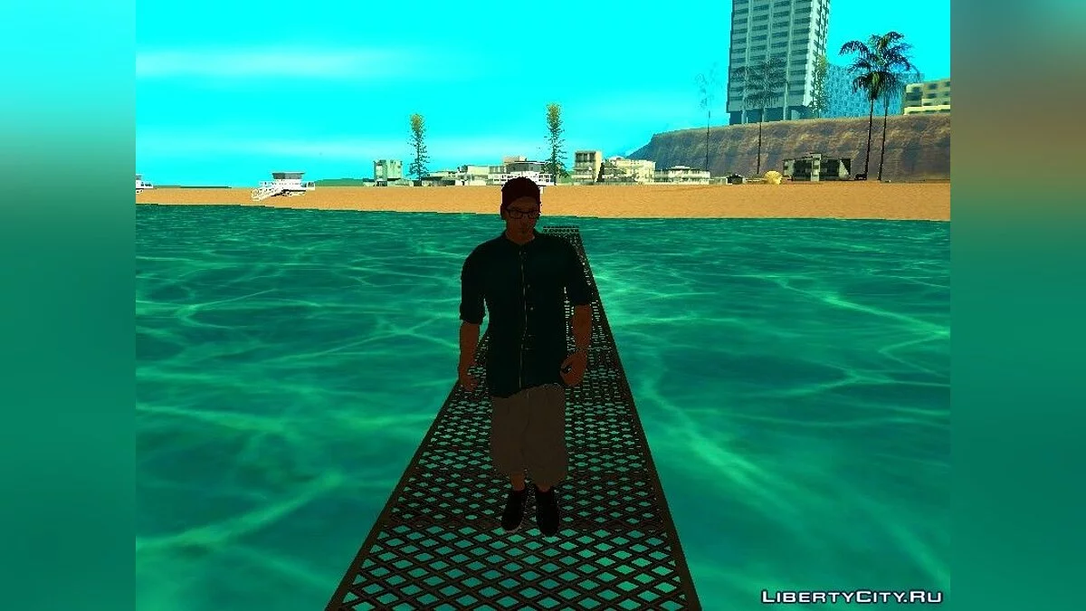 Воздушная лестница v2.0 / GTA San Andreas