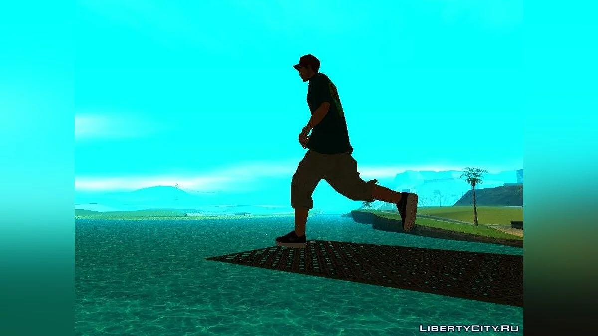 Воздушная лестница v2.0 / GTA San Andreas