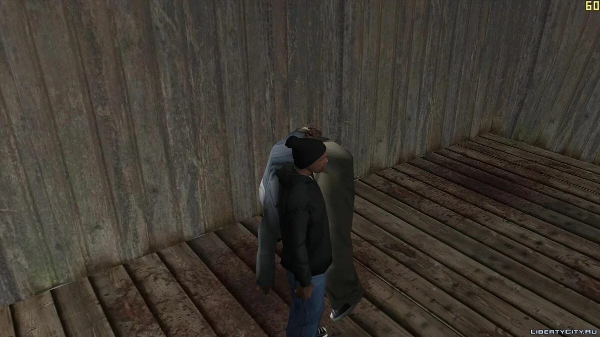 Таскать труп (drag corpse mod) / GTA San Andreas