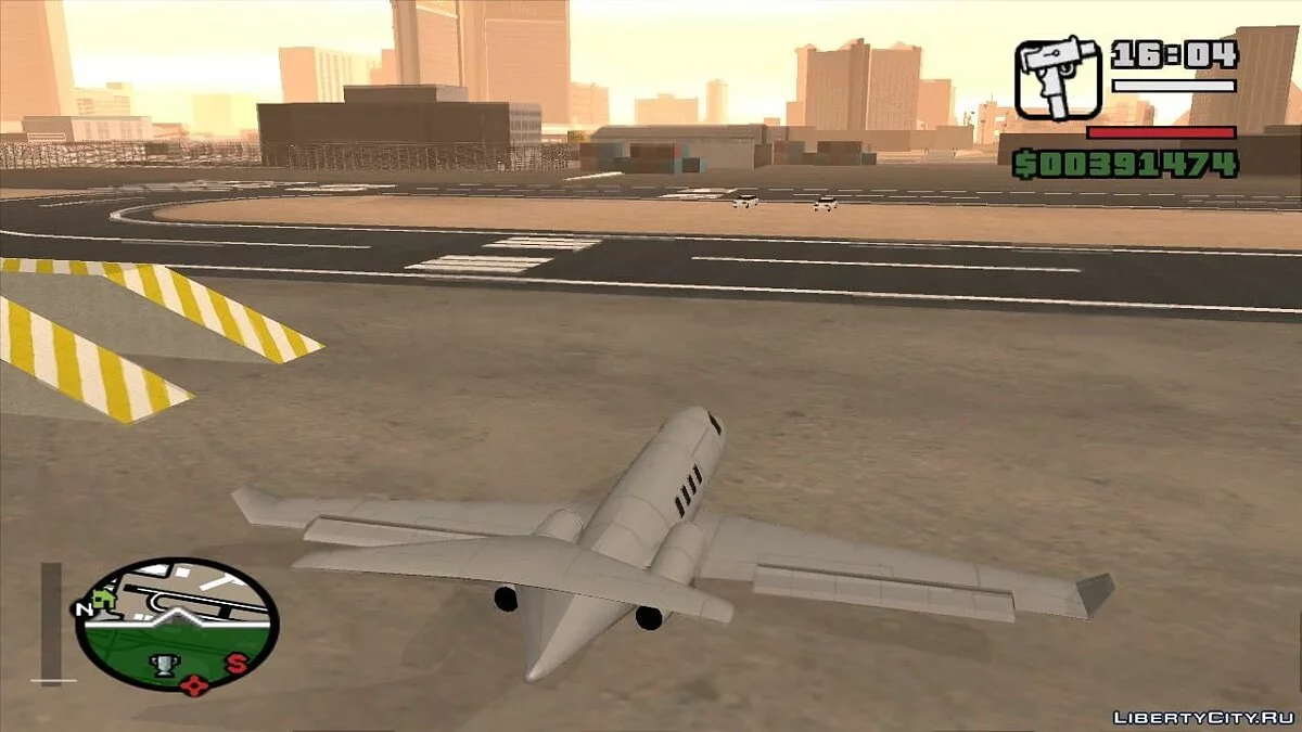 Прыжок из самолёта вместе с пассажирами - 2 / GTA San Andreas