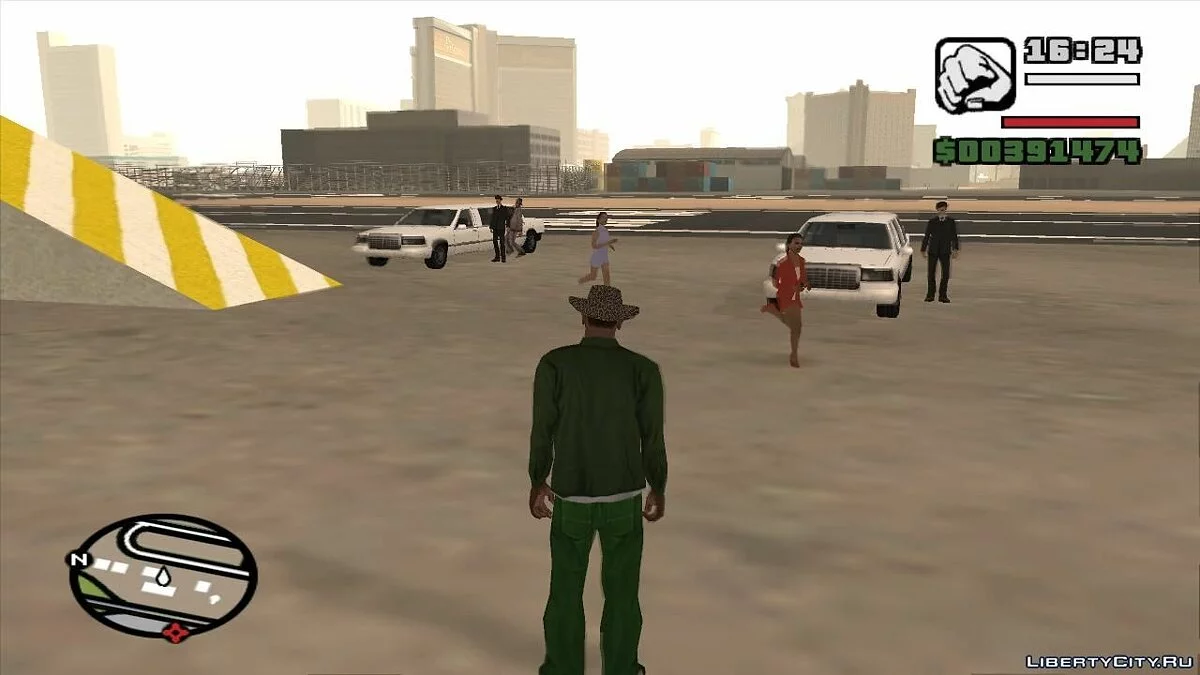 Прыжок из самолёта вместе с пассажирами - 2 / GTA San Andreas