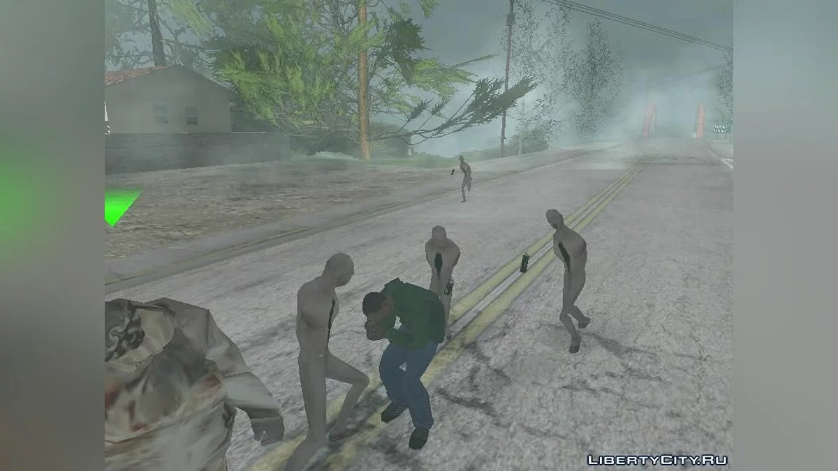 Silent Hill mod / GTA San Andreas