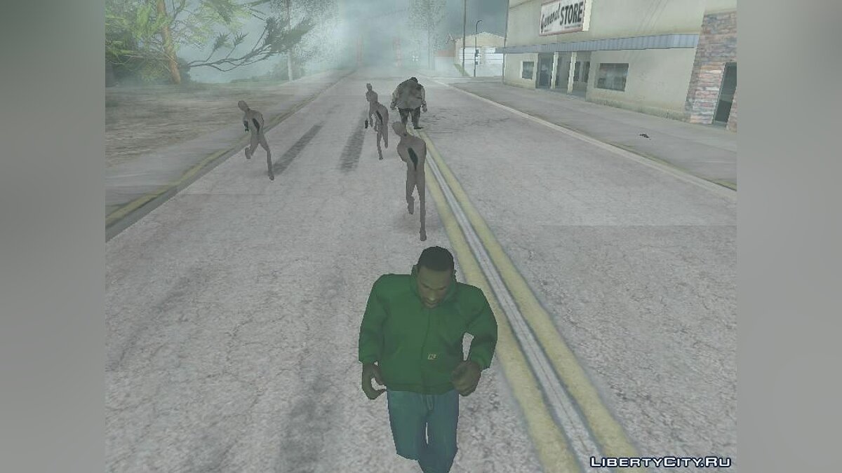 Скачать Silent Hill mod для GTA San Andreas