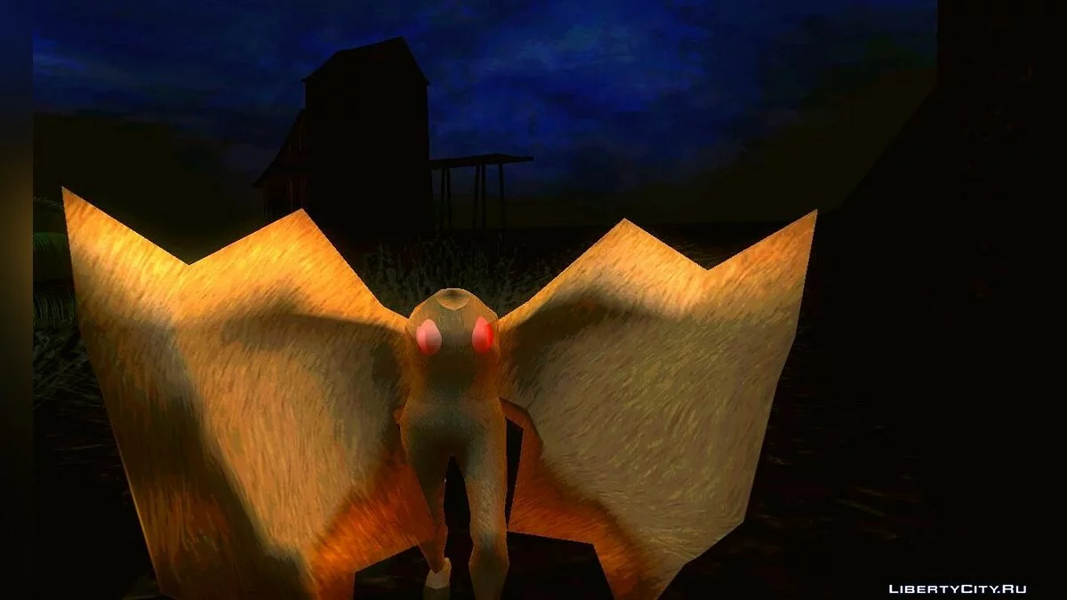 Человек Мотылек (The Mothman) / GTA San Andreas