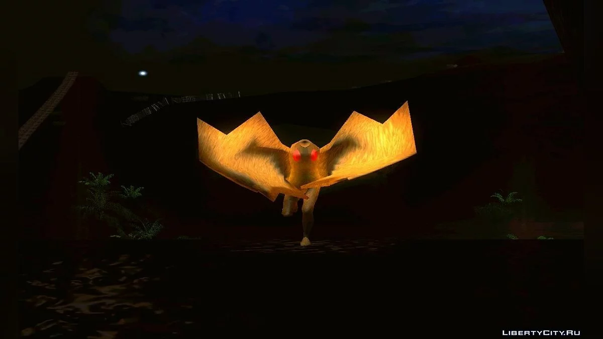 Человек Мотылек (The Mothman) / GTA San Andreas